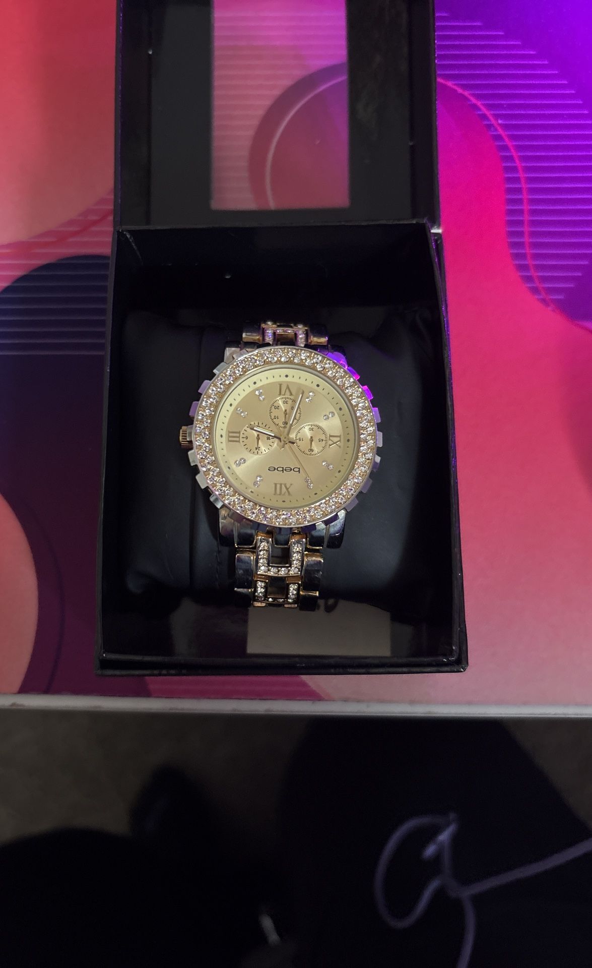 Gold Bebe Watch