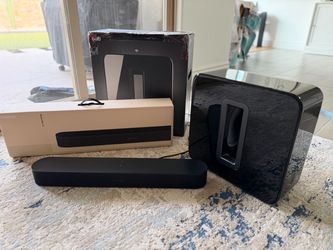Sonos Beam 2 and Sub 3 (Sub Sold)