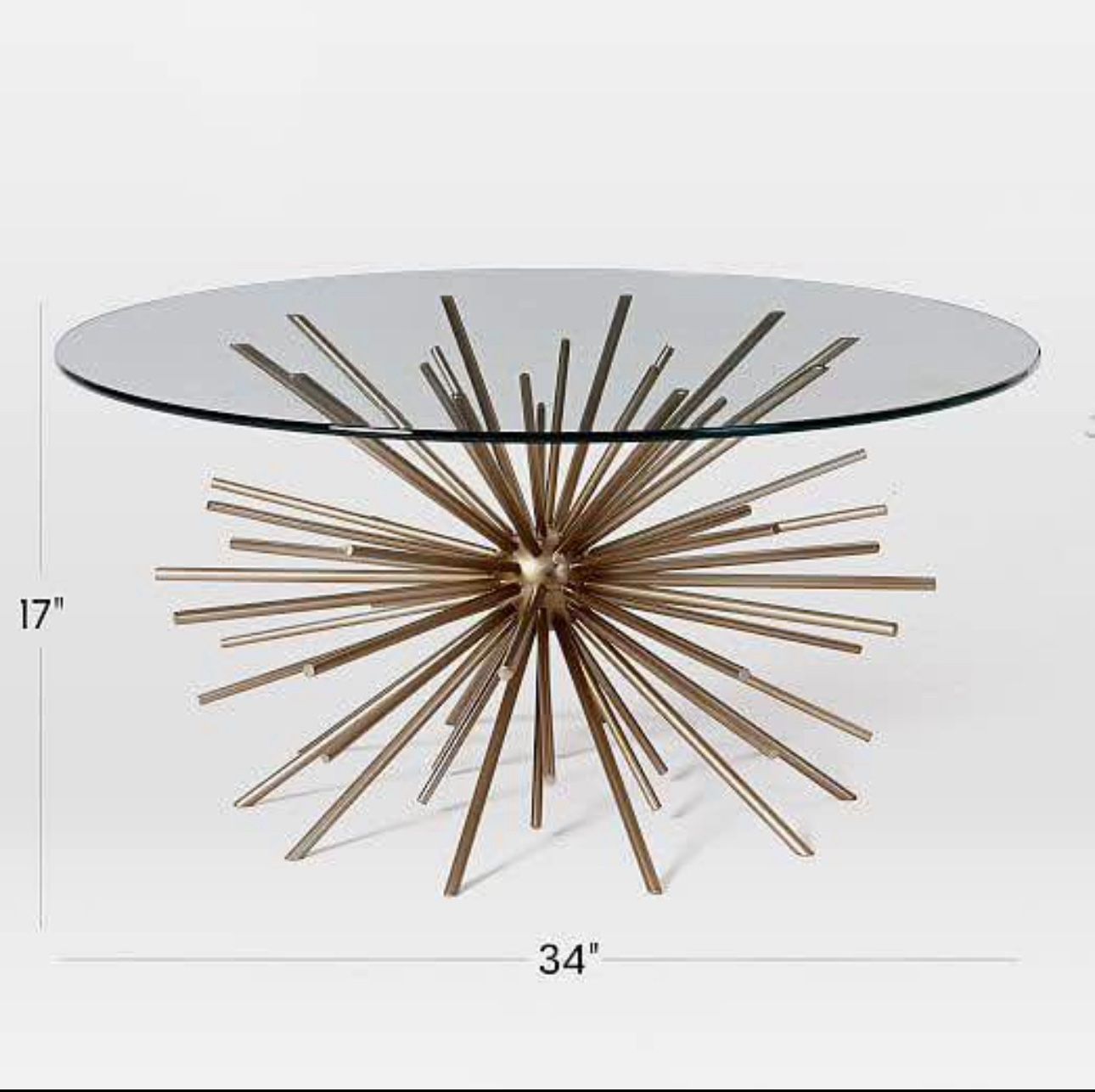 West Elm Starburst Coffee Table