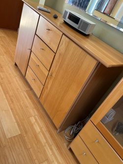 Wood Dresser with Multiple Drawers