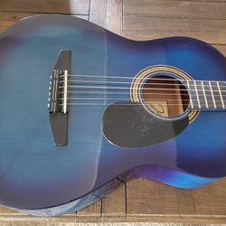 Johnson Acustic Guitar (Blue) comes with Soft Case