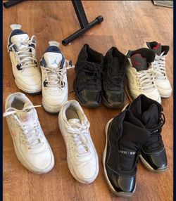 Jordan 11 & 4 & 5