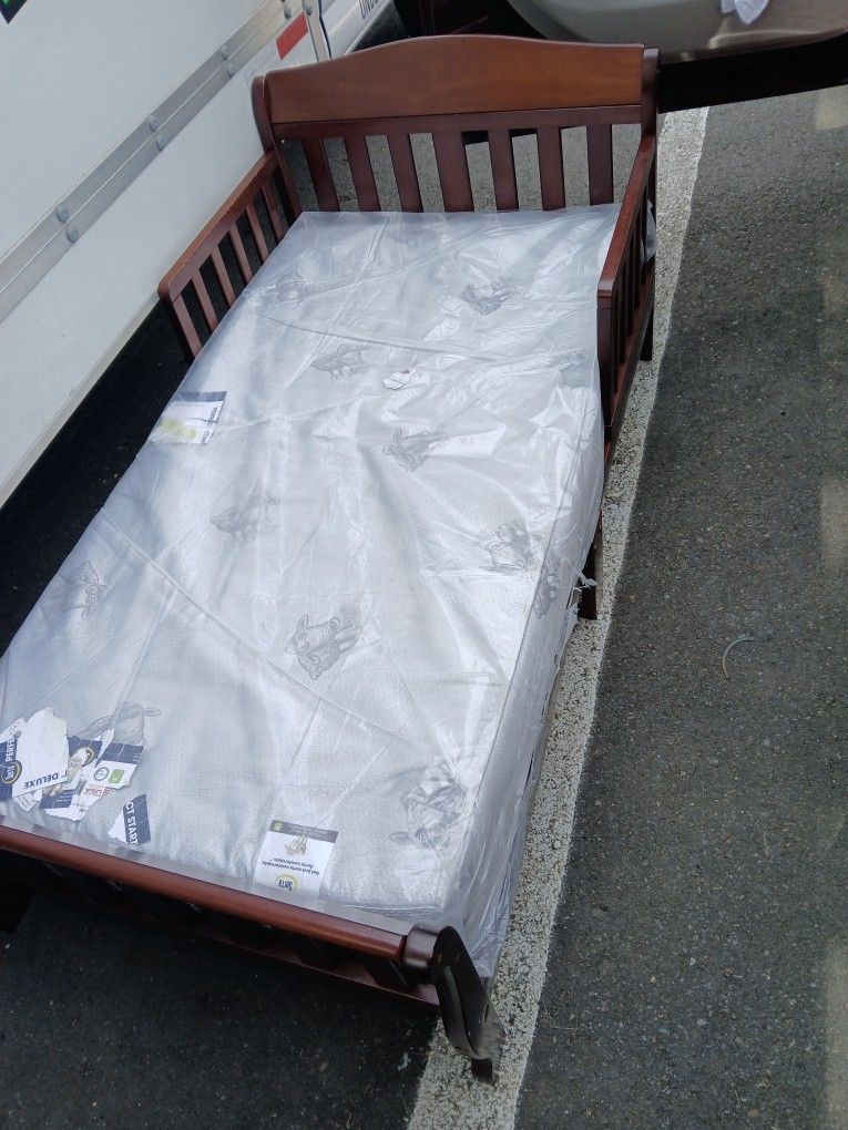 Toddler Bed And Matress
