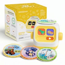 Brand New Seedspace Kids Interactive Audio Player, Storytelling Toy for Kids 3-8