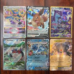 Pokemon Sword & Shield/Scarlet & Violet Era Hit Lot of 6! Zacian, Eevee & More!