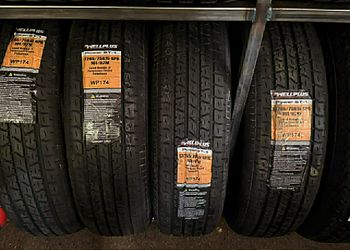 ST 205 75 15 New Trailer Tires Set 8 ply