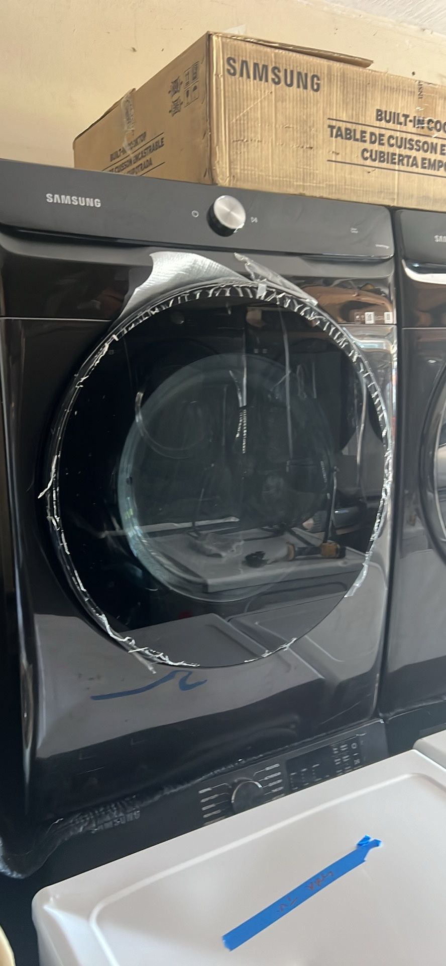 Like New Open Box Samsung Electric dryer 7.5 Cu With Warranty