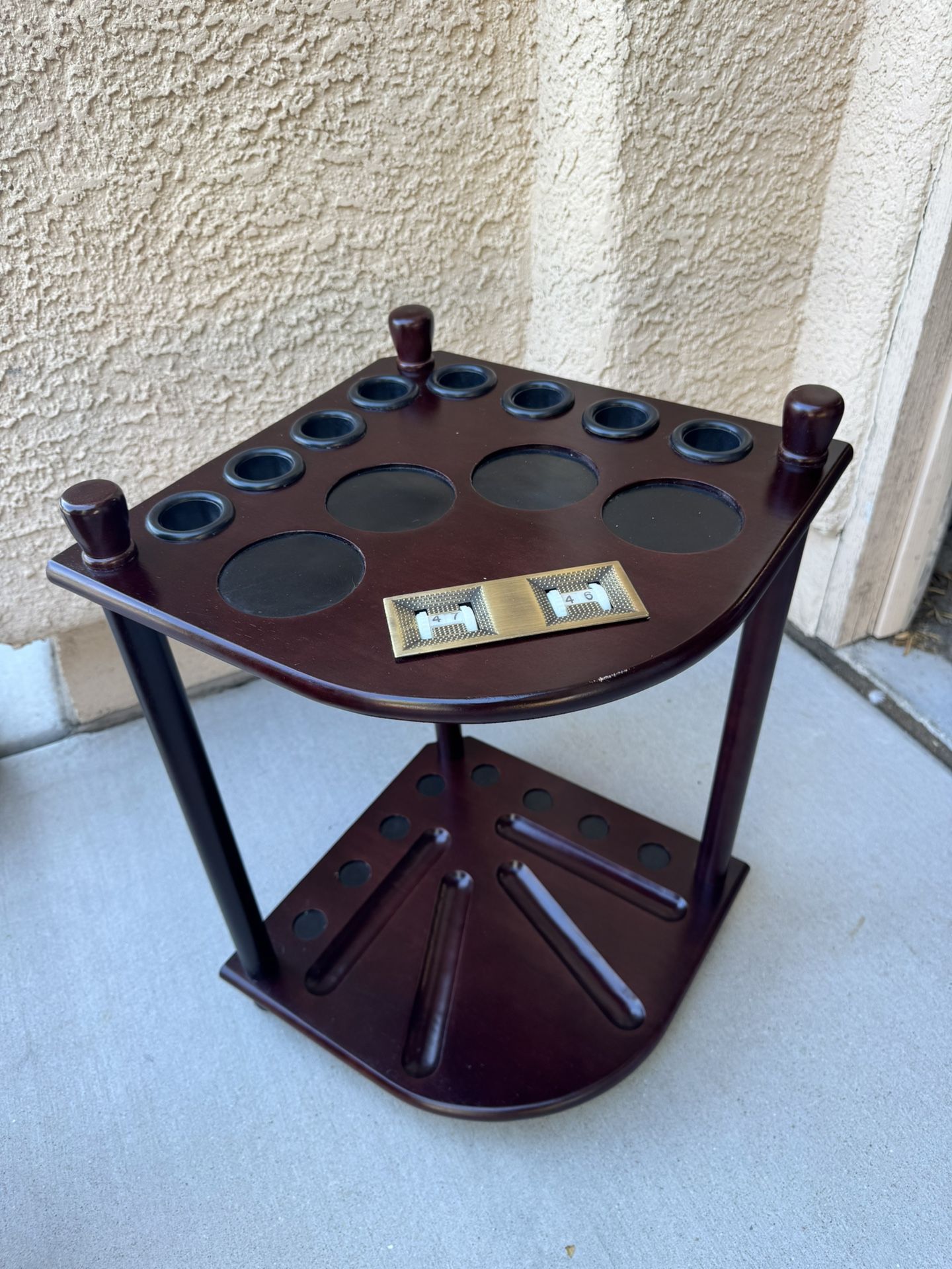 Pool Cue Rack