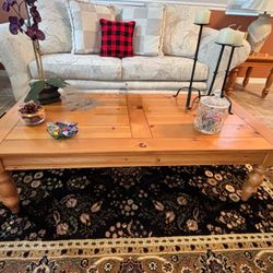 Set Of Wood Coffee And Cocktail Tables