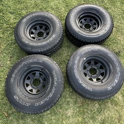 Jeep Cj7 Wheels And Tires 5x5.5 76-86 