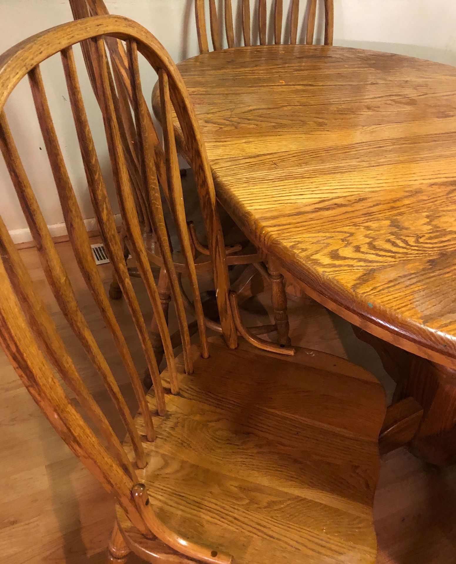 Amish made dining table