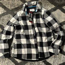 New Women’s Red Flannel Shirt/jacket Medium 