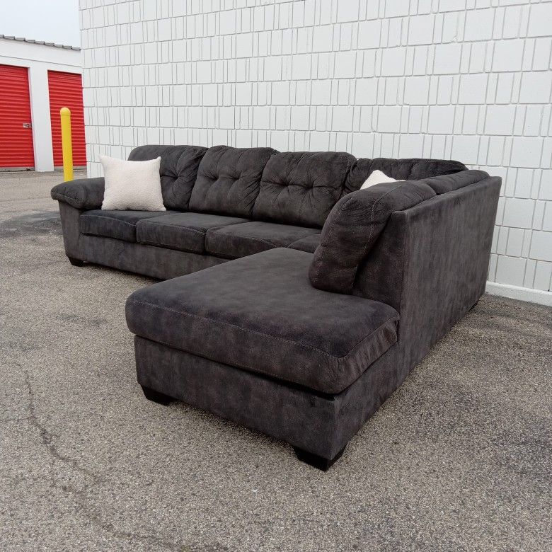Gray Sectional Couch - Free Delivery Today