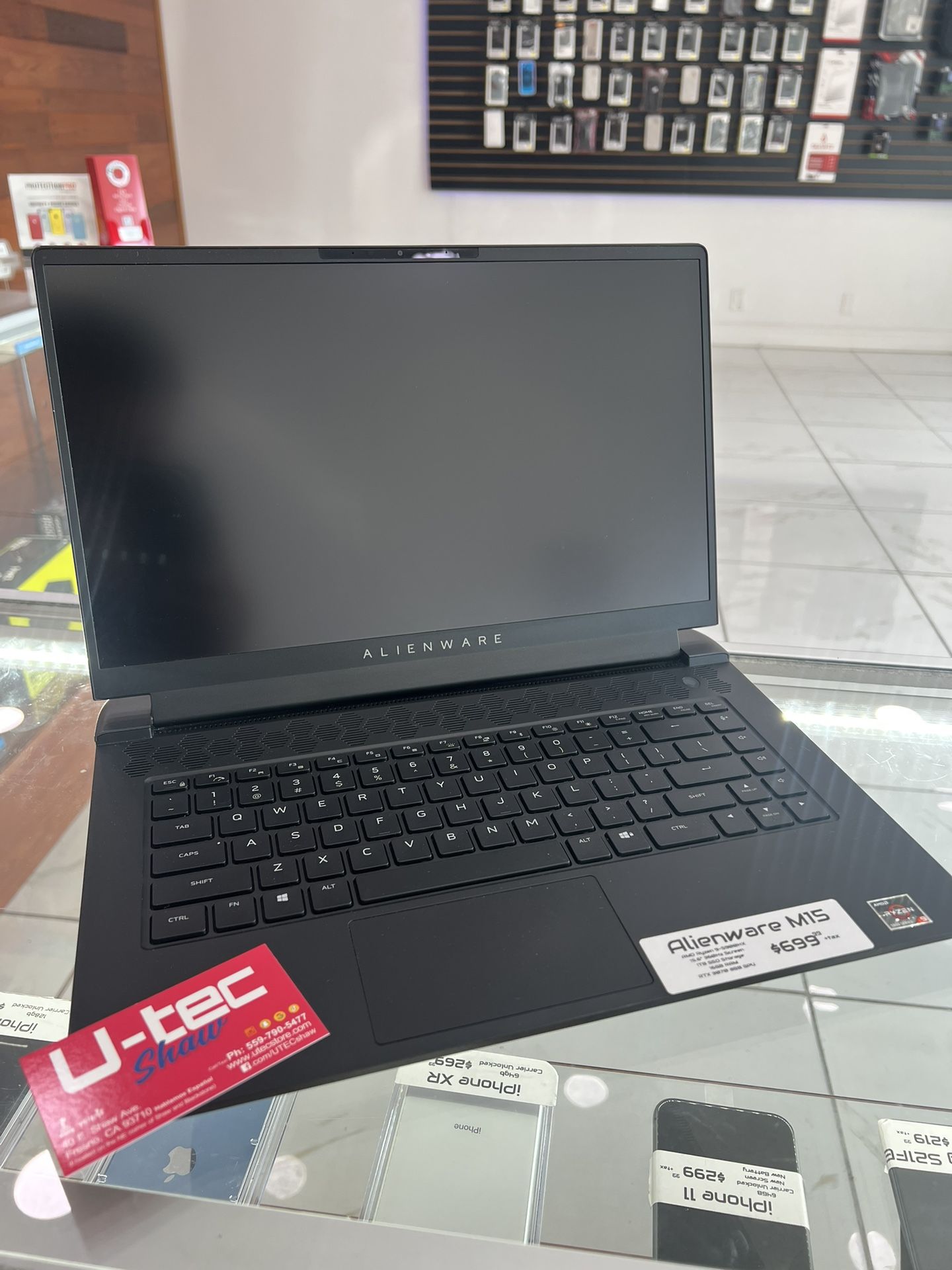 Alienware m15 Gaming Laptop - High-Performance, 90-Day Warranty