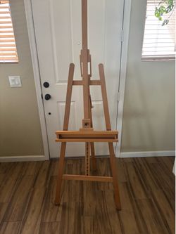 Artist Easel, painting chalk display