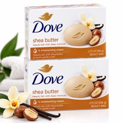 Dove Shea Butter Beauty Bar 2-Pack