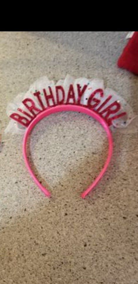 Birthday girl headband