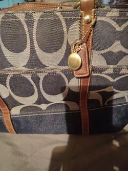Coach diaper bag