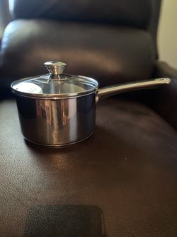 Professional Grade Stainless Steel 2 Qt Pot & Lid