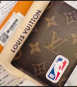 100% Authentic Louis Vuitton x NBA Original Monogram Pocket Organizer Wallet New