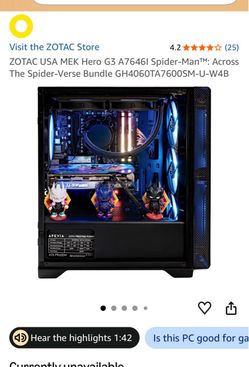 ZOTAC MEK Hero G3 A7646I Gaming Desktop PC