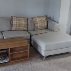 L Shape Couch With Two Brand New Pillows 
