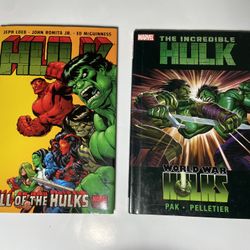 Fall Of The Hulks / World War Hulks Hardcover Comic Books