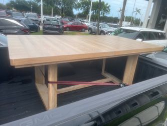 Wood table