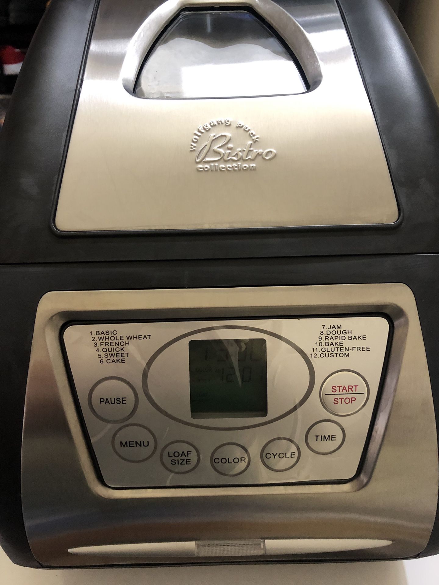 Wolfgang Puck Bistro Electric Bread Maker