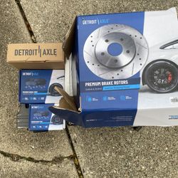 Detroit Axle Premium Brake Rotors 