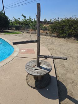 Large Wooden Bird Perch