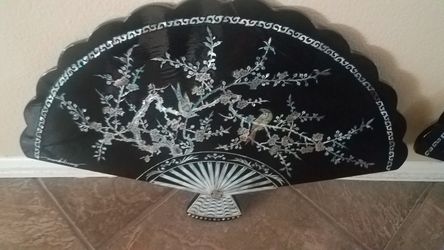 Two hanging Asian decor