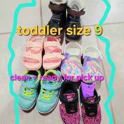 Toddler Size 9 $45 All‼️ Nike, Gap, Crocs, Birkenstock Soft Plastic Sandals 