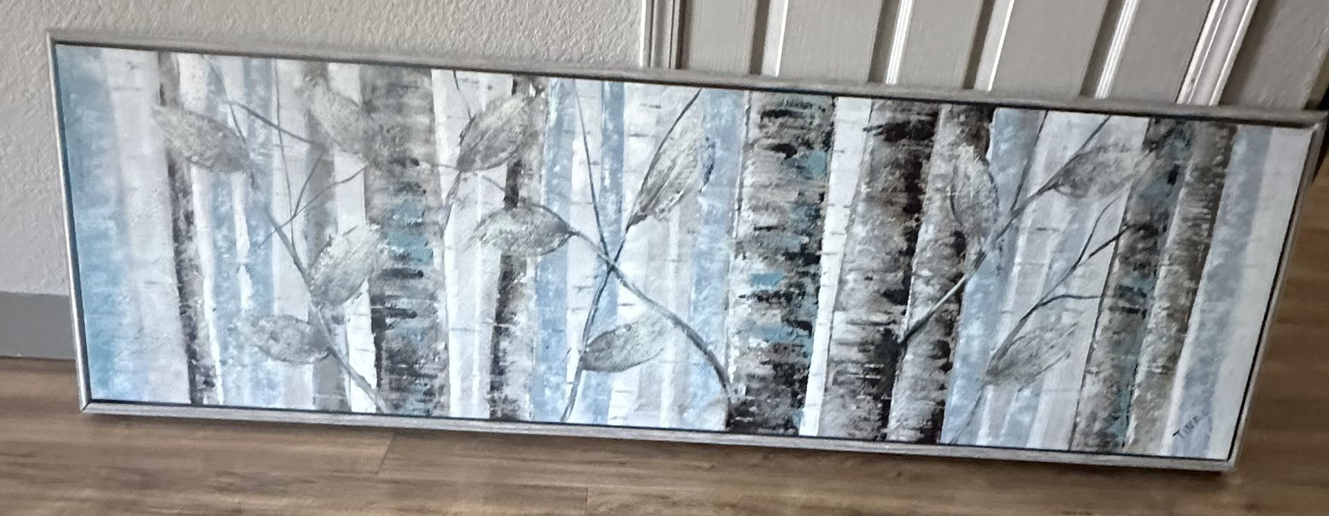 Aspen Trees Forest Canvas painting