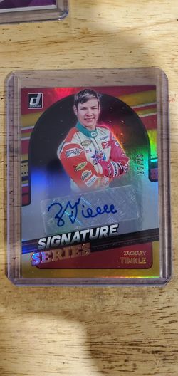 Zachary Tinkle Autograph Card 25/25