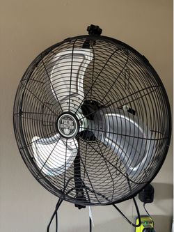 Big wall mounted fan