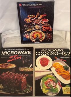 3 Vintage Cookbooks
