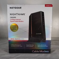 Netgear Nighthawk CM2000 (Just Box And Cables No Router) 