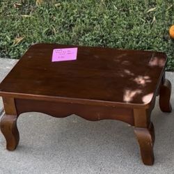 Vintage 1993 Bombay Company Wood Bedside Step Stool
