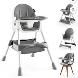 HARPPA 4-in-1 Convertible High Chair for Babies and Toddlers, Feeding Chair