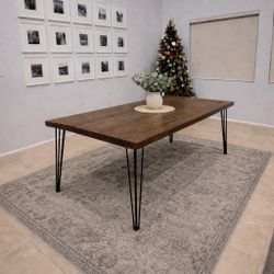 84” X30” (7 Foot) Large Dining Table Seats 8