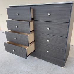 8 Drawer Grey  With Rails 