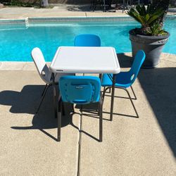 Lifetime Kids Chairs And Table Set 
