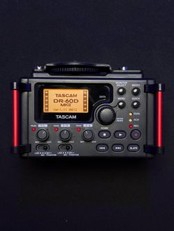 TASCAM DR-60DmkII 4-Input / 4-Track Multitrack Field Recorder
