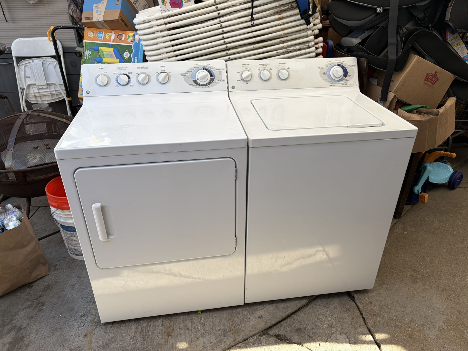 LG Washer And dryer
