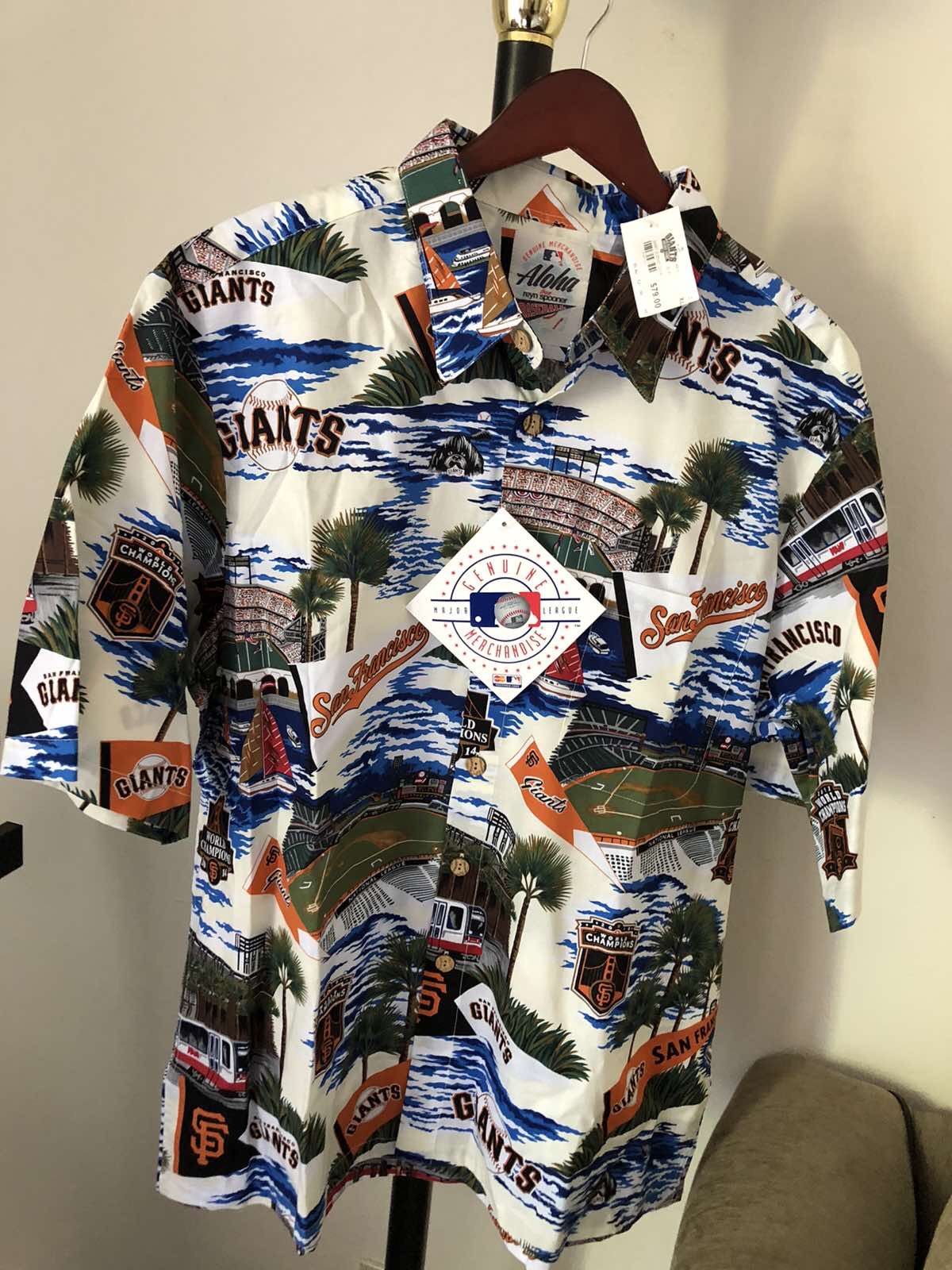 Giants shirt new with tags was a gift paid over $80 and selling it $50. Size xl