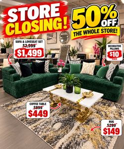50% ( STORE CLOSING )