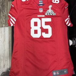 Vernon Davis Super Bowl Jersey