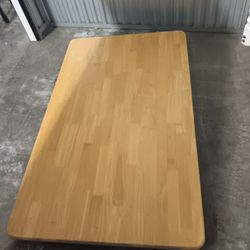 Sturdy Solid Dining Table And 4 Chairs 