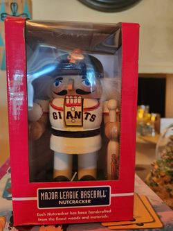 San Francisco Giants MLB Wooden Nutcracker